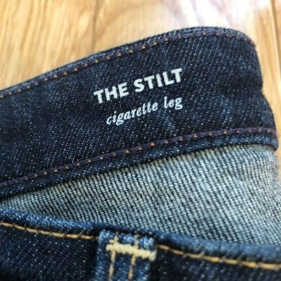 Adriano Goldschmied Women's 27 The Stilt Cigarette Leg Jeans Made in USA - Picture 3 of 5